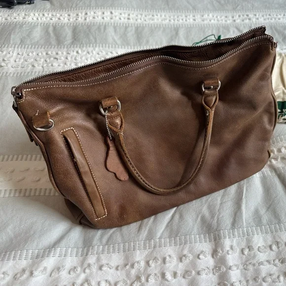 Roots Grace Leather Bag Large